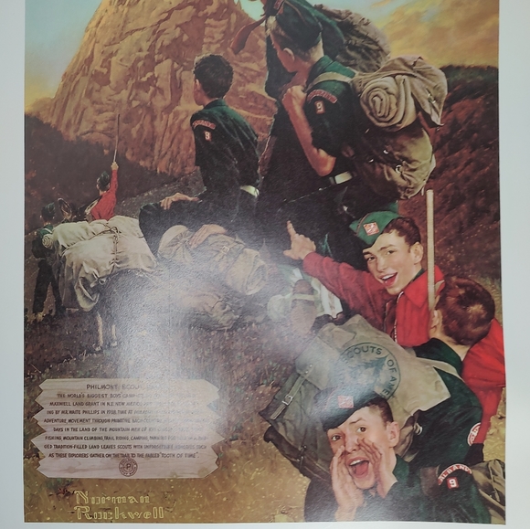 Scouting Through The Eyes Of Norman Rockwell Series 3001 - Picture 8 of 14